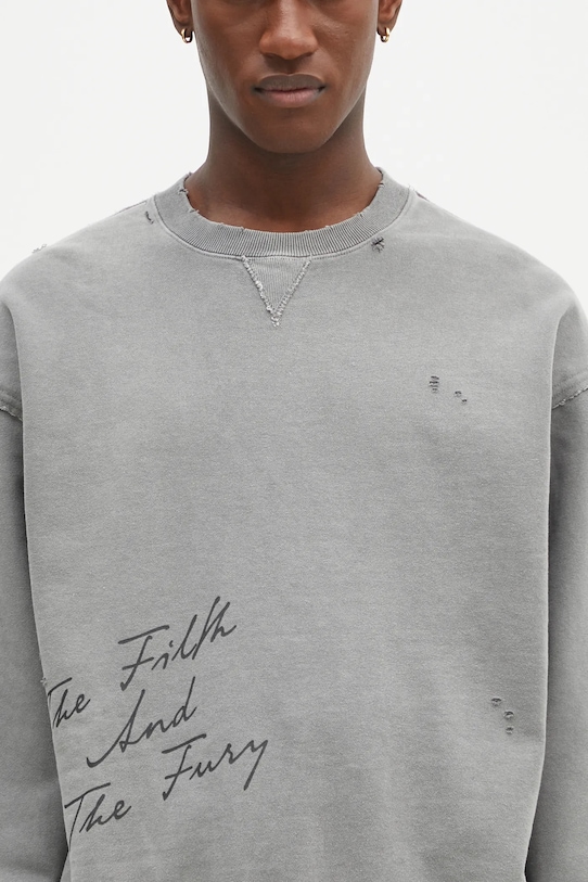 NEIGHBORHOOD hanorac de bumbac gri 242OKNH.CSM01