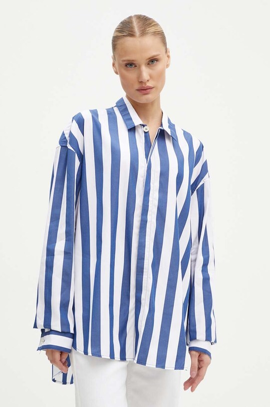 Abbigliamento Sunnei camicia in cotone RTWXSHR007 blu
