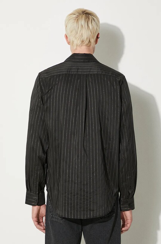 Πουκάμισο Martine Rose Classic Shirt 401WS01015 μαύρο