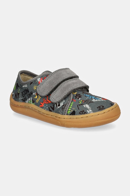 Детски пантофи Froddo BAREFOOT CANVAS сив G1700390.21.24