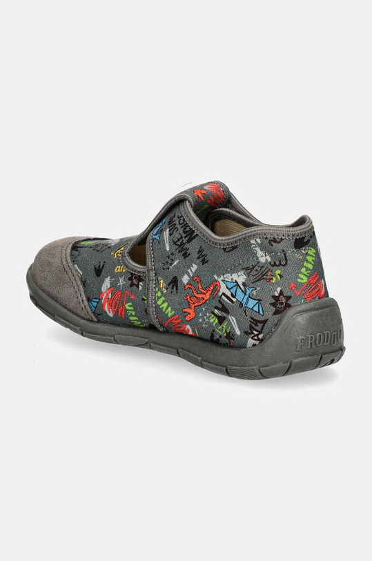 Chłopiec Froddo kapcie dziecięce CLASSIC SLIPPERS G1700397.25.30 szary