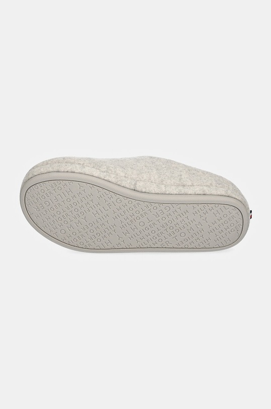 Παντόφλες Tommy Hilfiger TH EMBROIDERED BASICS SLIPPER FW0FW08135 γκρί