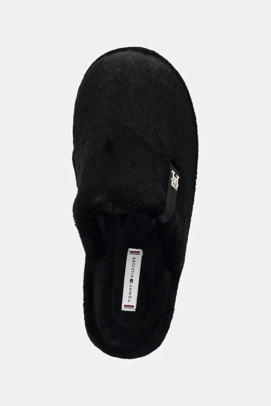 Пантофи Tommy Hilfiger TH COMFORT HOME SLIPPER черен FW0FW08138