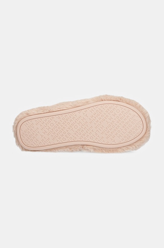 Тапки Tommy Hilfiger HILFIGER FUR BASICS SLIPPER FW0FW08343 бежевый