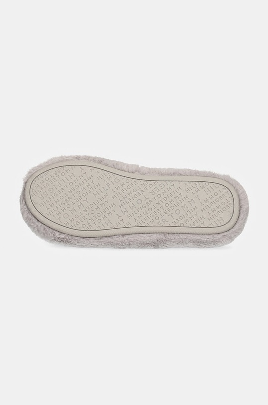 Παντόφλες Tommy Hilfiger HILFIGER FUR BASICS SLIPPER FW0FW08343 γκρί