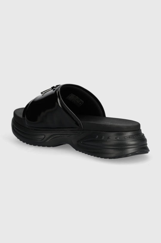 Boty Pantofle Calvin Klein Jeans CHUNKY COMF SLIDE MTR YW0YW01506 černá