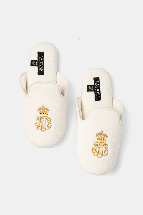 Lauren Ralph Lauren kapcie beżowy ILN02372