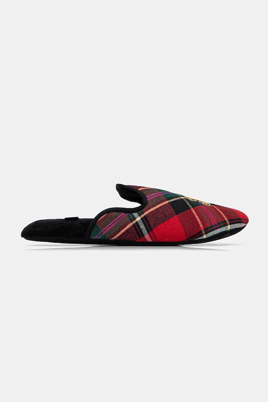 Lauren Ralph Lauren papuci de casa ILN02372 rosu AW24