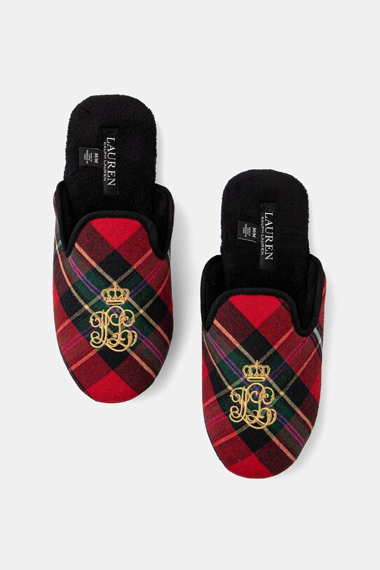 Lauren Ralph Lauren papuci de casa rosu ILN02372
