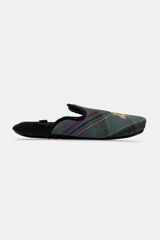 Lauren Ralph Lauren papuci de casa ILN02372 verde AW24