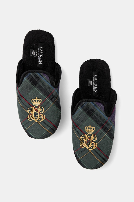 Lauren Ralph Lauren papuci de casa verde ILN02372