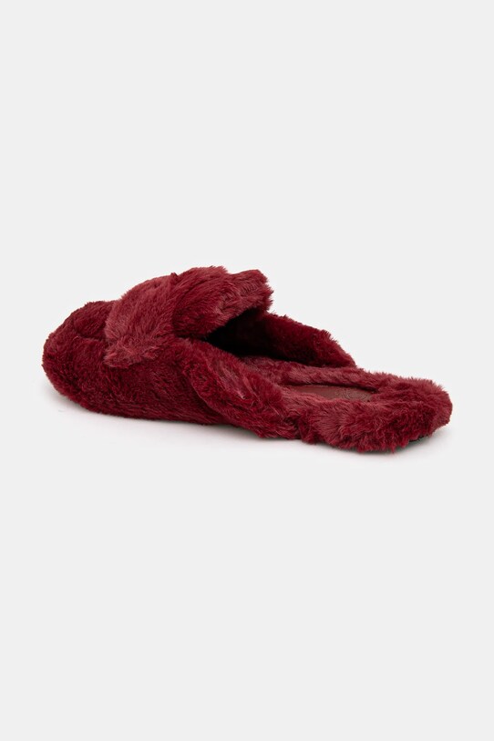 Încălțăminte United Colors of Benetton papuci de casa 81DC1D01L burgundia