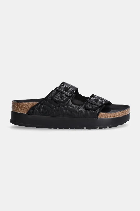 Шльопанці Birkenstock Arizona Platform Flex Birkenstock x Papillio 1028422 чорний AW24