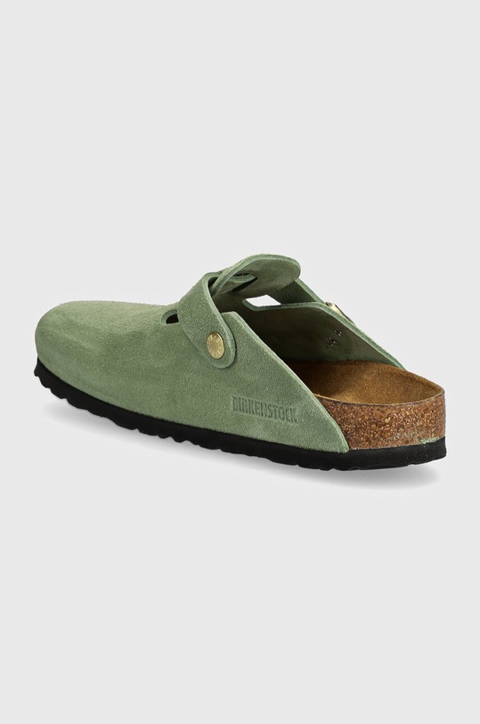 Obuv Semišové šľapky Birkenstock Boston SFB 1027934 zelená