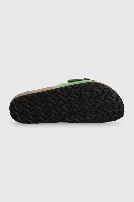Kožne natikače Birkenstock Madrid Big Buckle 1028738 zelena