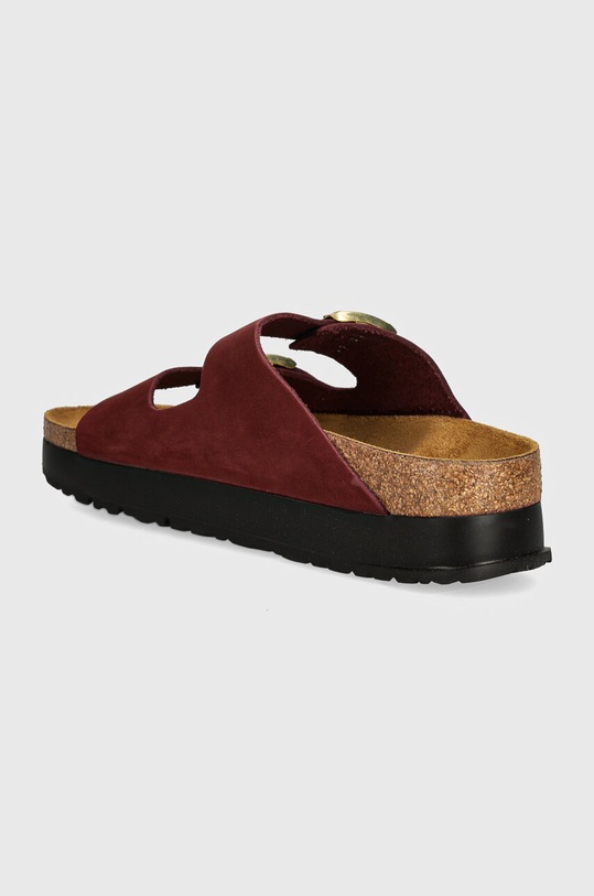 Παπούτσια Nubuck παντόφλες Birkenstock Arizona Platform Flex Birkenstock x Papillio 1028432 μπορντό