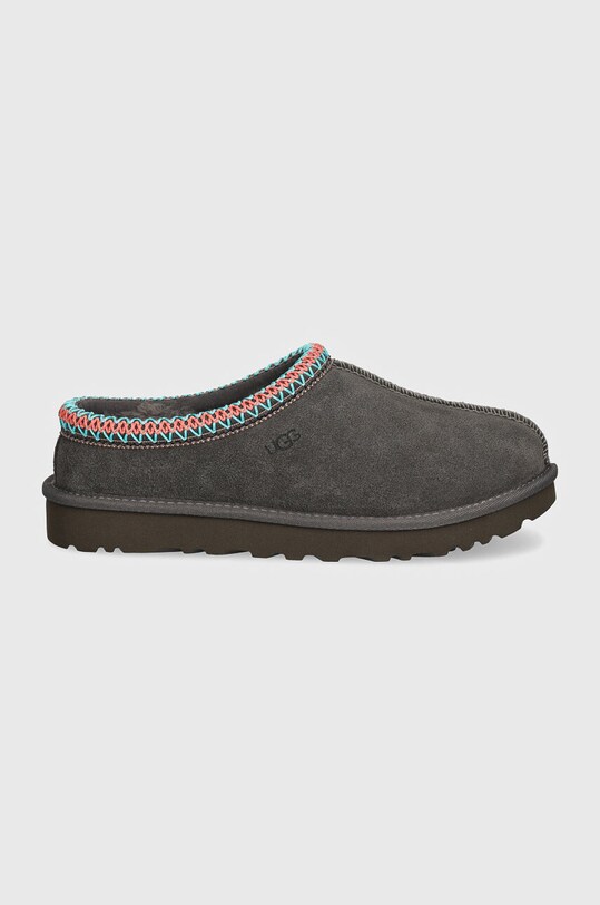 UGG kapcie zamszowe Tasman 5955.DGRY szary AA00