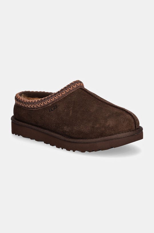 Замшевые тапочки UGG Tasman одежда для дома коричневый 5955.BCDR