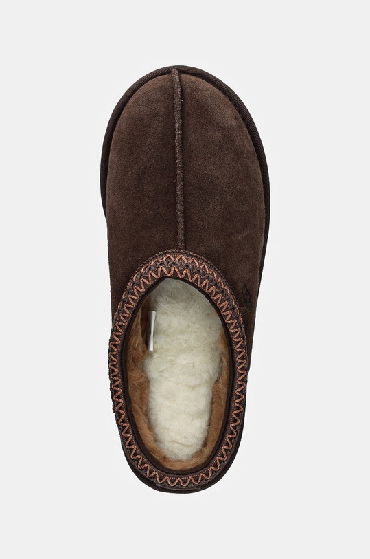 Замшевые тапочки UGG Tasman коричневый 5955.BCDR