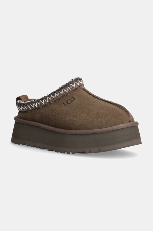 Παντόφλες σουέτ UGG Tazz loungewear καφέ 1122553.HCK
