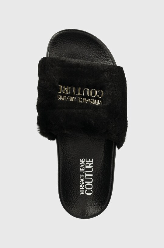 Versace Jeans Couture papuci Shelly negru 77VA3SQ4.ZS359.899