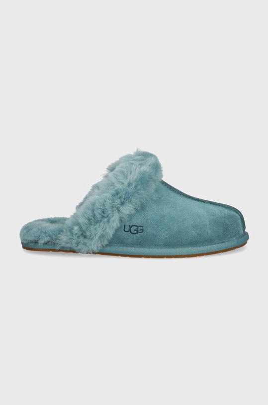 UGG pantofole in camoscio Scuffette II 1106872.DEE turchese AW24