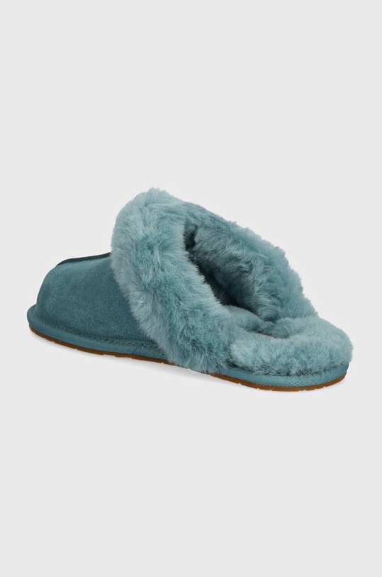 Încălțăminte UGG papuci din piele intoarsa Scuffette II 1106872.DEE turcoaz