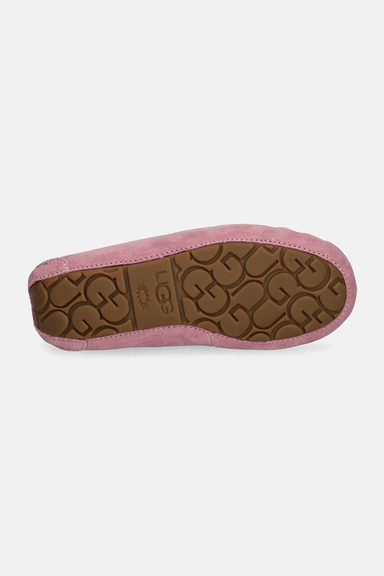 UGG kapcie zamszowe Dakota 1107949.DYR różowy