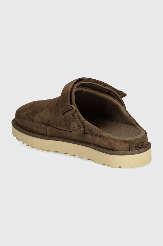 Încălțăminte UGG papuci din piele Goldenstar Clog 1138252.HCK maro