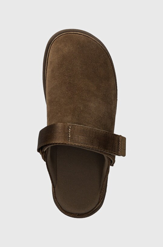 UGG papuci din piele Goldenstar Clog maro 1138252.HCK