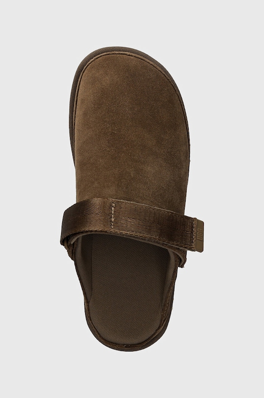 Semišové šľapky UGG Goldenstar Clog hnedá 1138252.HCK