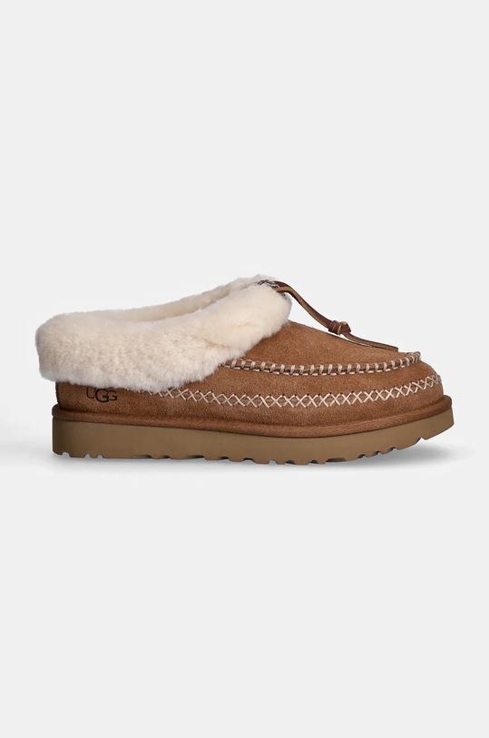 Semišové papuče UGG Tasman Alpine 1158258.CHE hnedá AW24