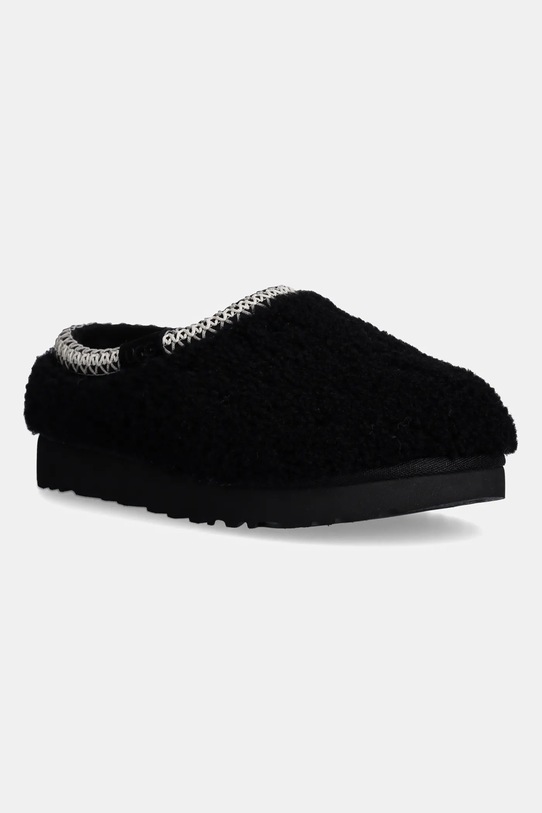 Тапочки UGG Tasman Maxi Curly чорний 1158356.BLK