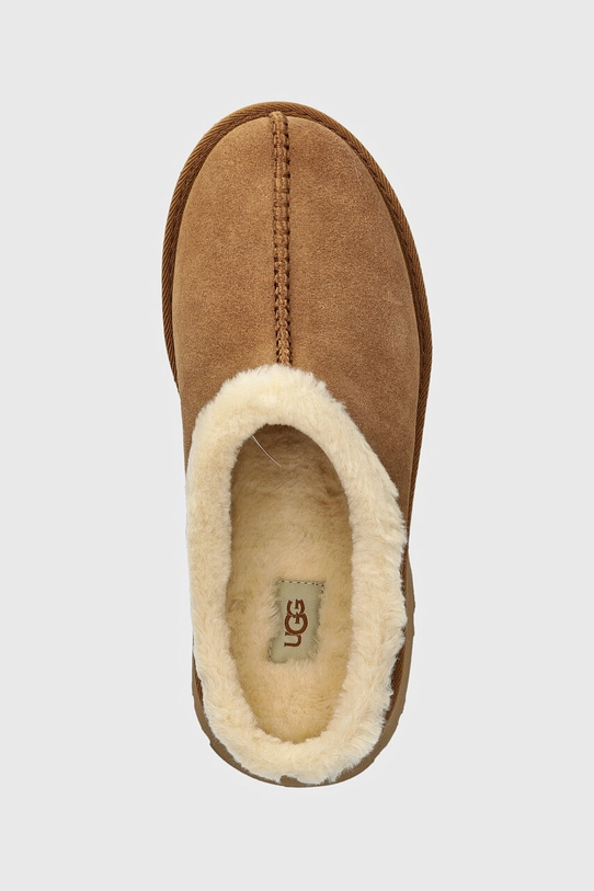 Замшеві тапочки UGG New Heights Cozy Clog коричневий 1162510.CHE