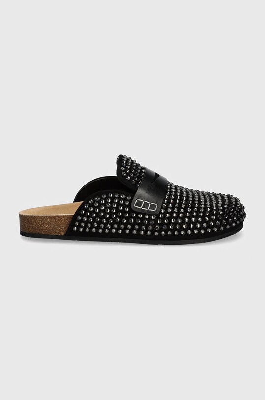 Шлепанцы JW Anderson Crystal ANW43050A.999 чёрный AW24