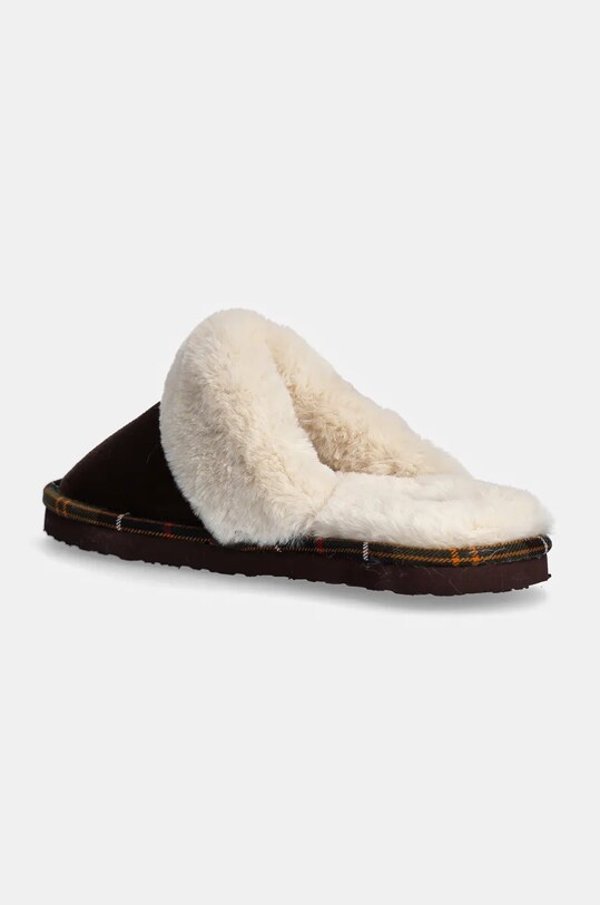 Încălțăminte Barbour papuci de casa Claudia LSL0033BR92 maro