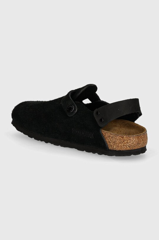 Încălțăminte Birkenstock sandale din piele intoarsa Tokio 1028348 negru