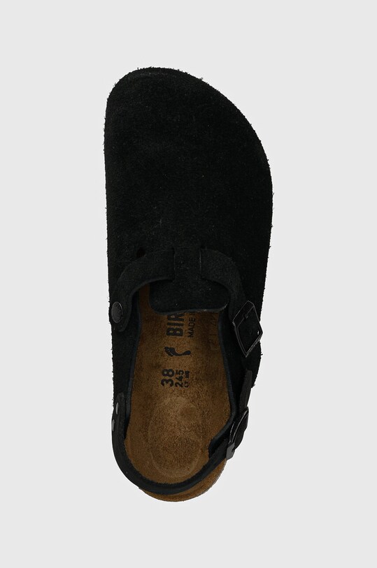 Birkenstock sandale din piele intoarsa Tokio negru 1028348