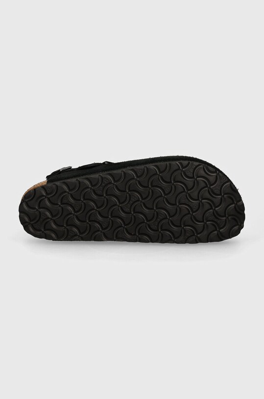 Birkenstock sandale din piele intoarsa Tokio 1028348 negru