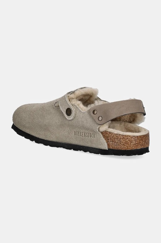 Shoes Birkenstock suede slippers Tokio 1028349 beige