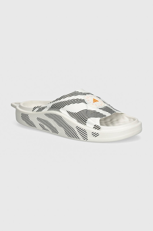 adidas by Stella McCartney klapki Slide tekstylny biały IE8769