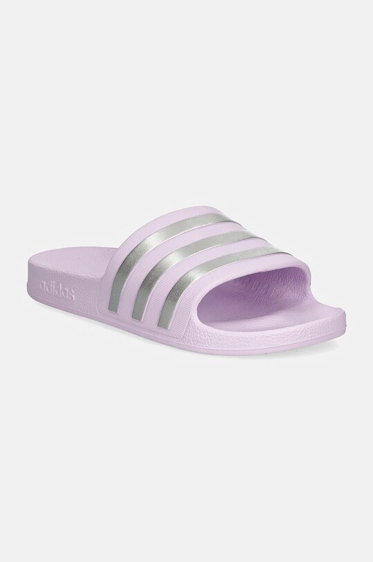 Pantofle adidas Adilette plochý fialová IE8920