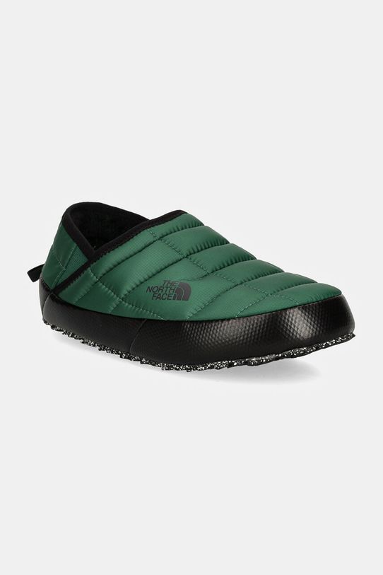Παντόφλες The North Face Thermoball Traction Mule V πράσινο NF0A3V1HS9W1