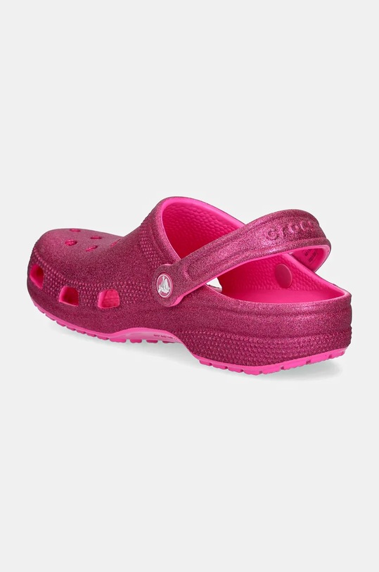 Încălțăminte Crocs papuci Classic Glitter Clog 205942.6TW roz