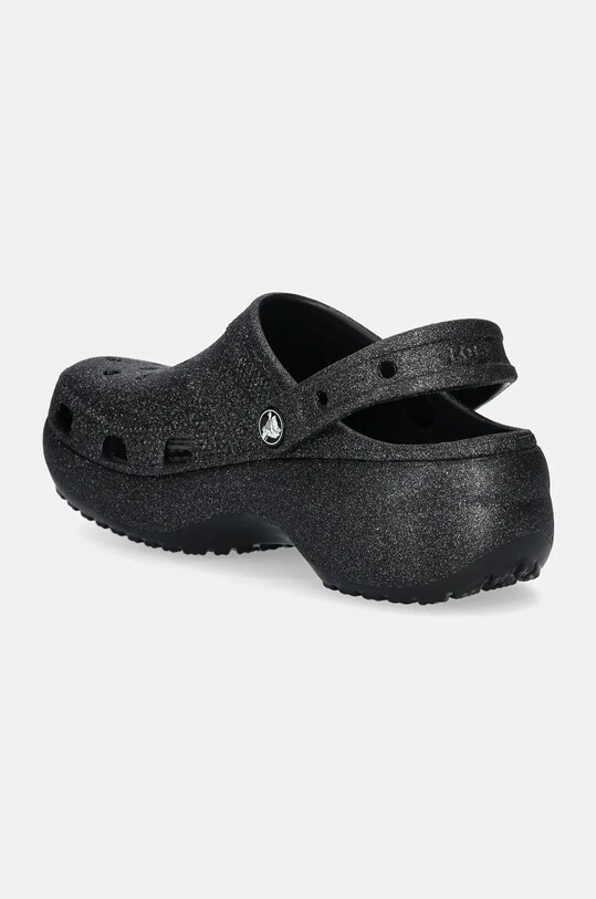 Взуття Шльопанці Crocs Classic Platform Glitter Clog W 207241.001 чорний