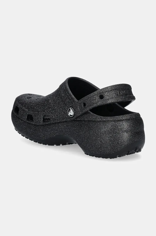 Obuv Šľapky Crocs Classic Platform Glitter Clog W 207241.001 čierna