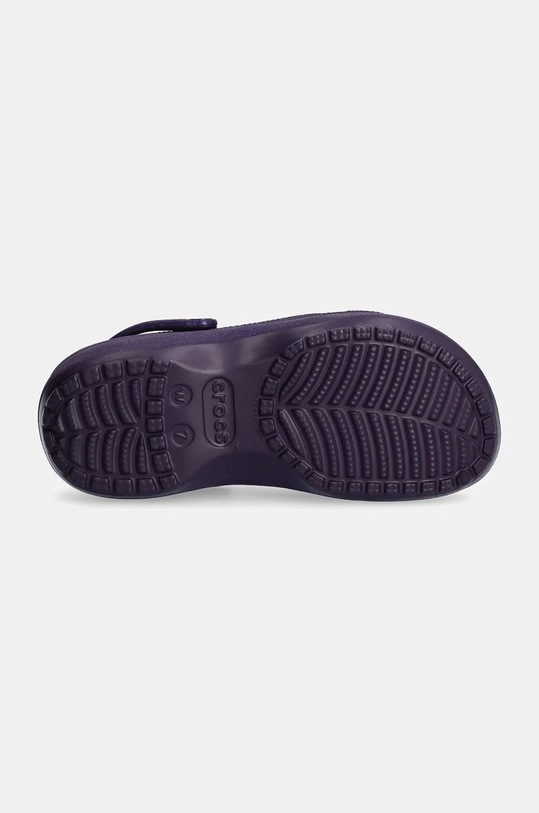Pantofle Crocs Classic Platform Glitter Clog W 207241.5AS fialová
