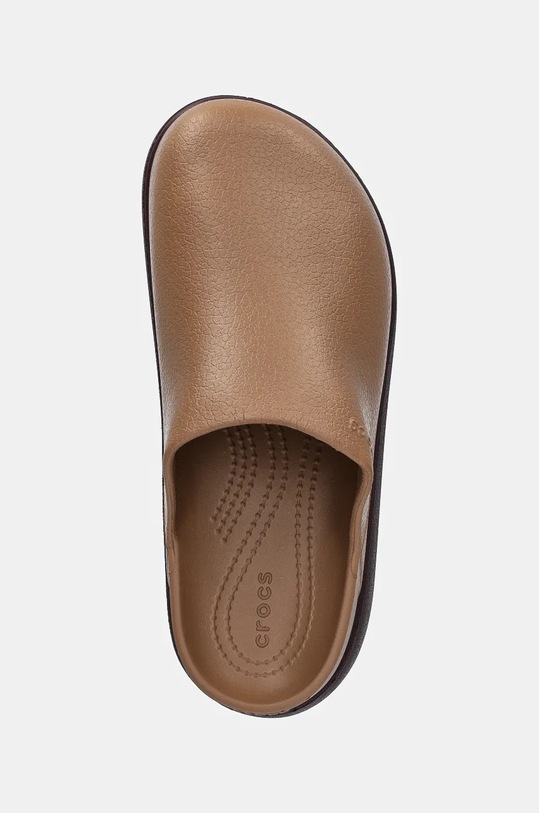 Crocs papuci Dylan Platform Clog bej 209869.2EY