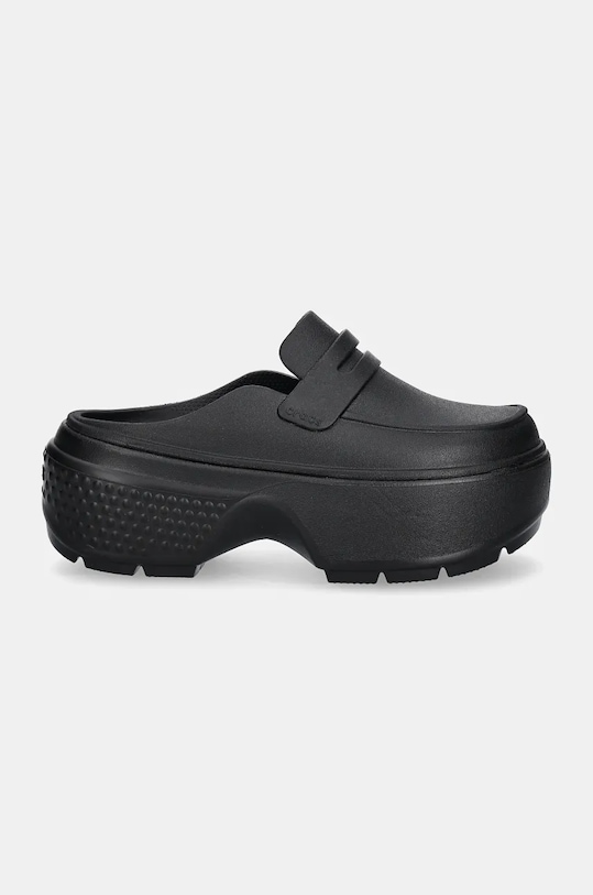 Crocs papuci Stomp Loafer Clog 209937.060 negru AW24