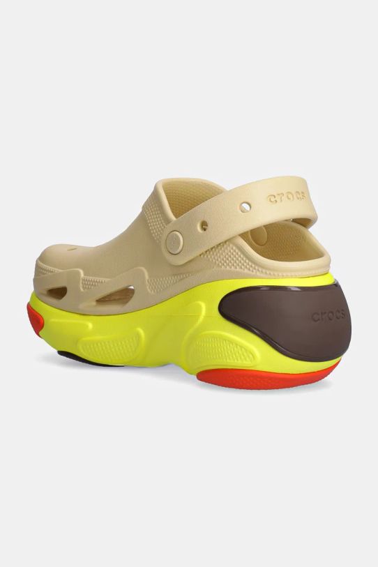 Încălțăminte Crocs papuci Bubble Crush Clog 210061.0HX bej